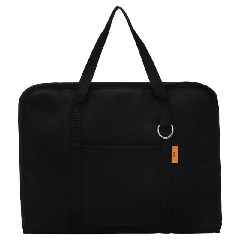 Large Capacity Canvas Briefcase Laptop Bag, Portable Student Handbag, File Organizer, Wholesale