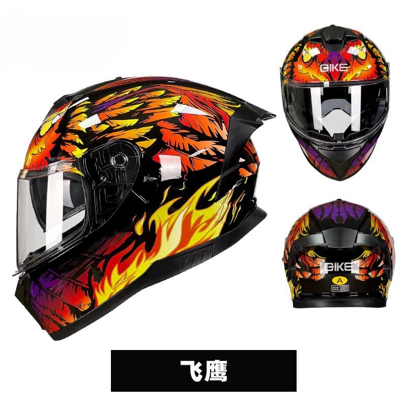 Export Dual Visor Motorcycle Helmet Bluetooth Compatible Winter Electric Full Face 3C/DOT Certified
