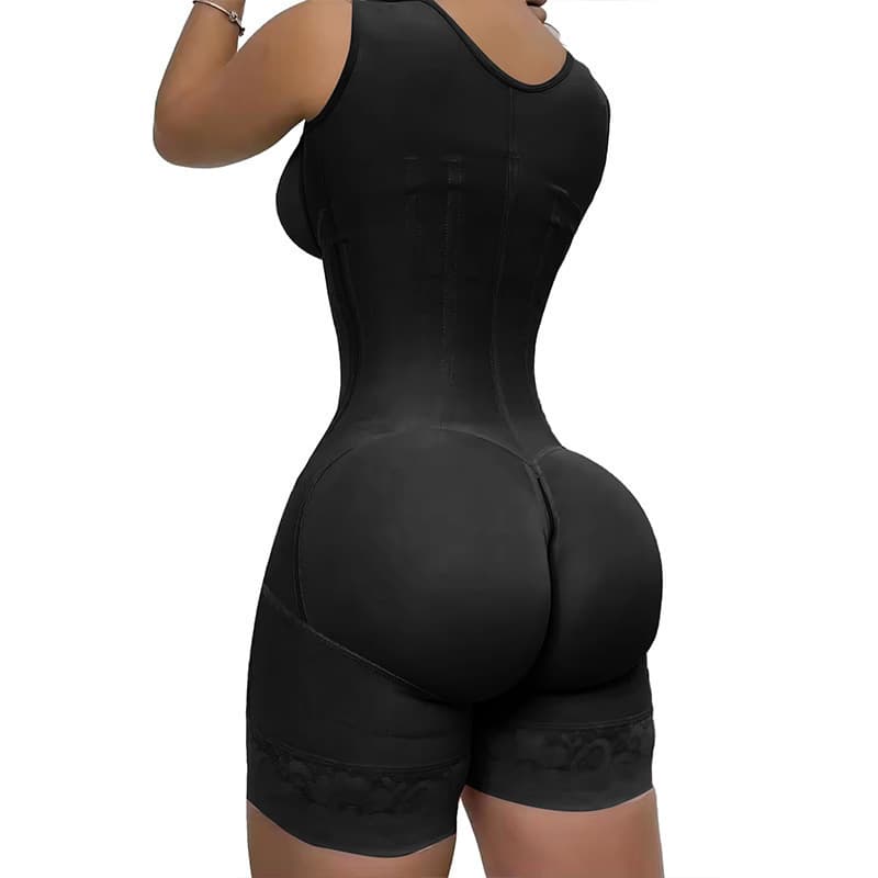 13 Steel Bone European and American Cross-Border New Detachable Wide Strap Bodysuit Shapewear Waist Cincher Tummy Control Bust Lift Hip Enhancer