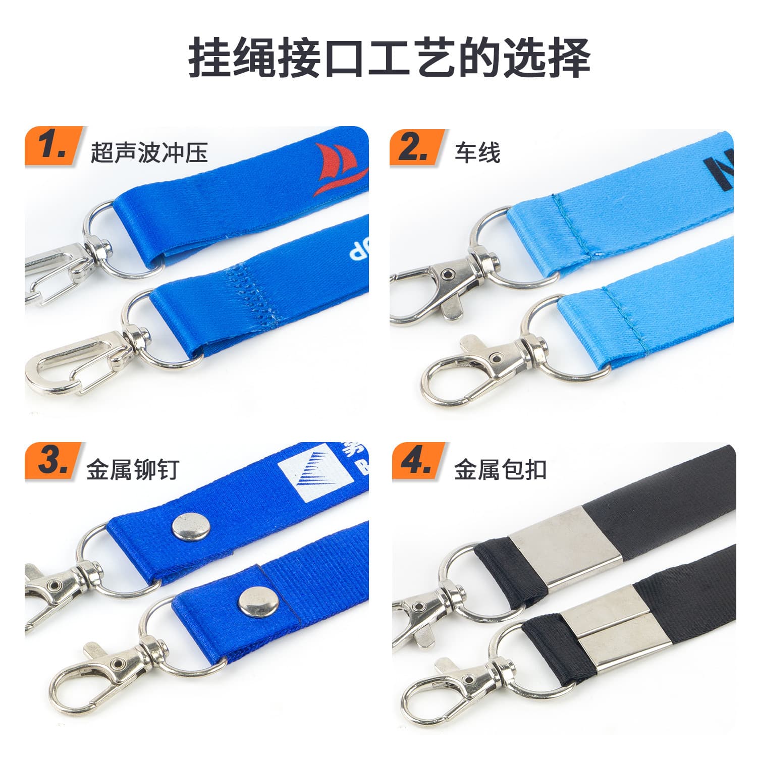 Custom ID Badge Lanyard with Printing, Heat Transfer Lanyard, Silk Screen Printed Phone Lanyard, Custom Lanyard
