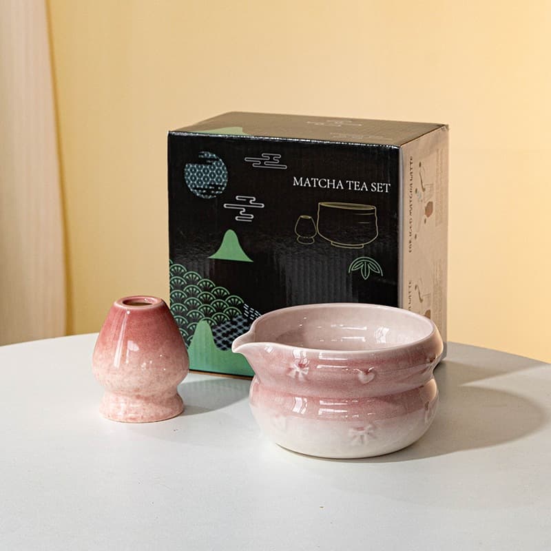 Japanese Matcha Bowl Ceramic Tea Set Accessories Ceramic Tea Set Accessories