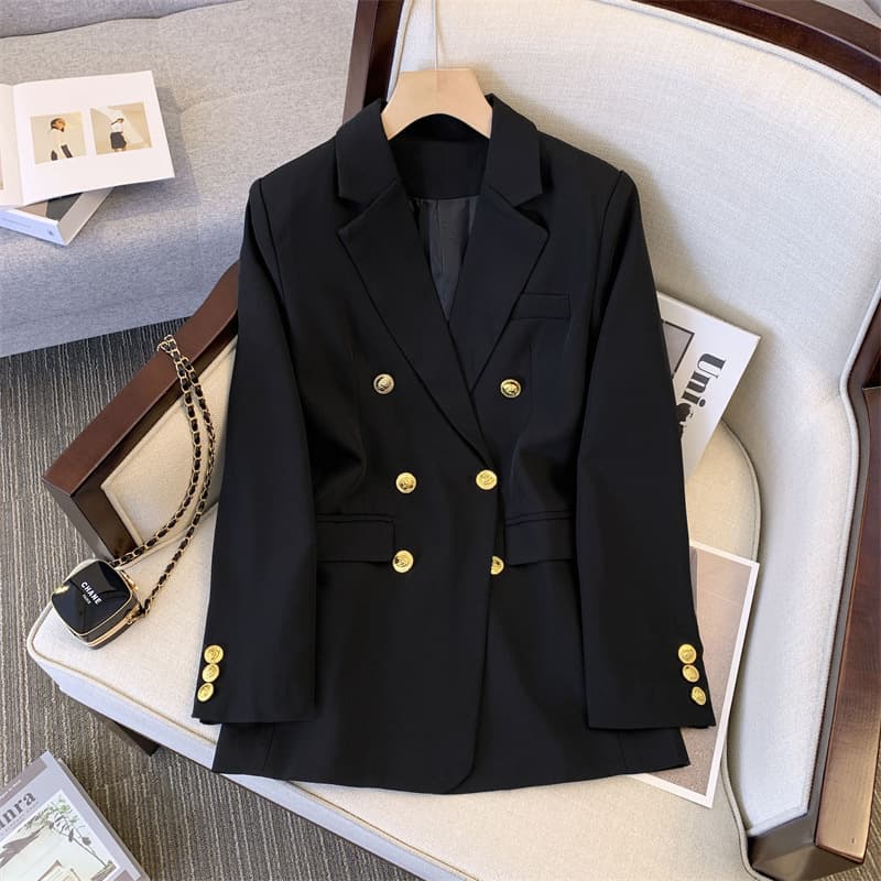 Spring and Fall New Slim Fit Fashionable Professional Blazer, Elegant and Youthful Jacket for Women