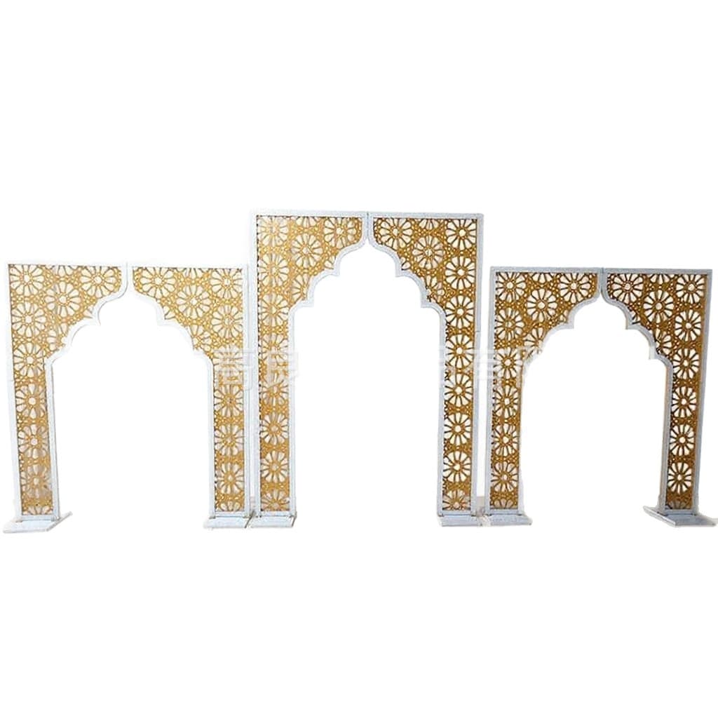 Factory Direct Sales of Metal European-Style Carved Arches for Wedding Party Event Backdrop Decoration