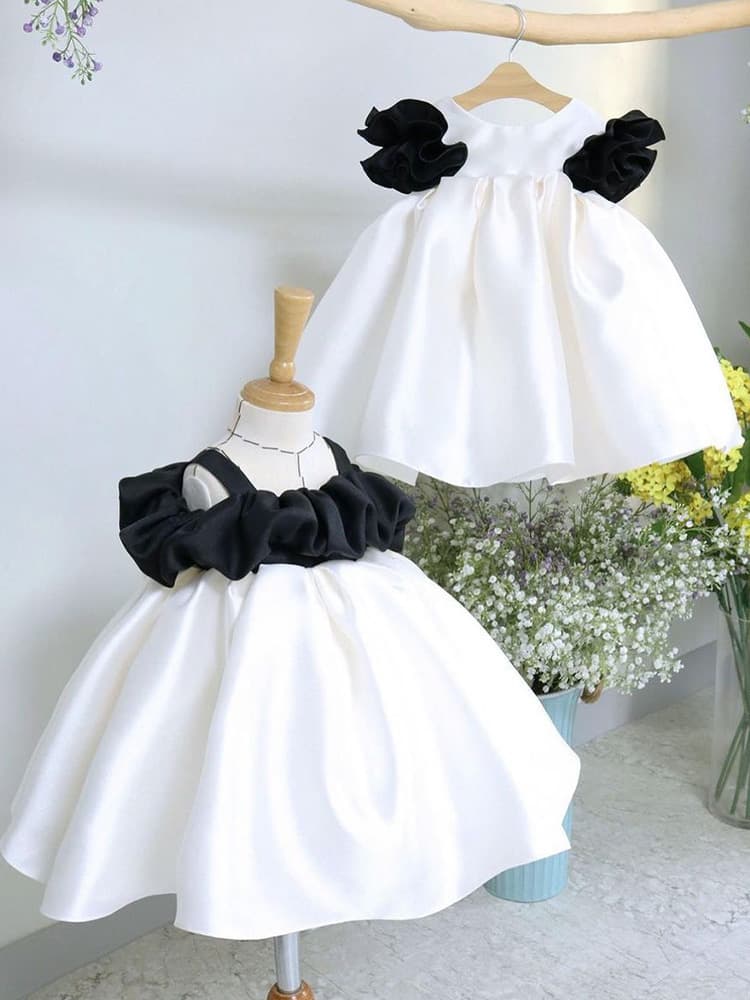 2026 New Girl Formal Dress Host Summer Princess Dress Children Birthday Piano Performance Dress