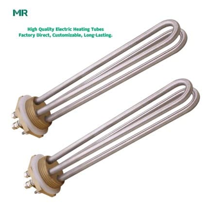 Factory Supply Heating Tube Boiler Electric Heating Tube Acid and Alkali Resistant Industrial Heating Tube Heating Element Export