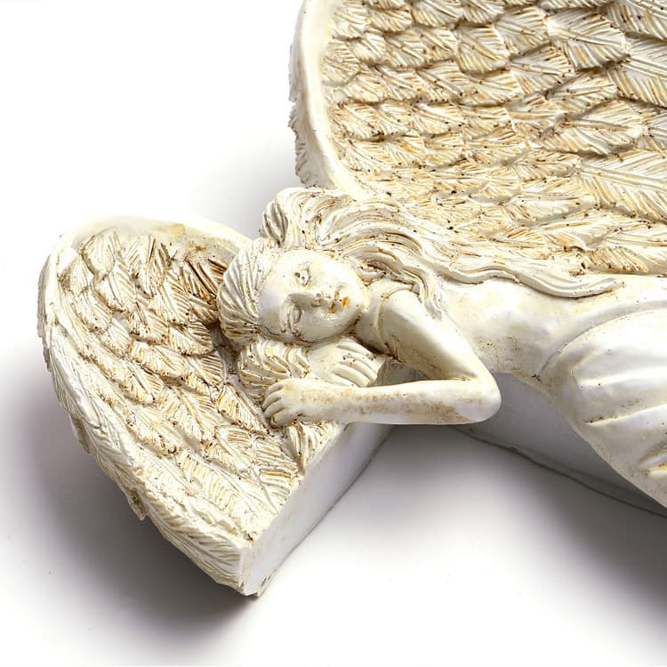 Redemption Angel Door Frame Decoration Awakening Wings Wall Hanging Angel Girl Sculpture Pendant Home Decor