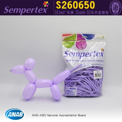 Colombia Sempertex Import 260 Standard Balloon Long Strip Latex Magic Balloon Wholesale