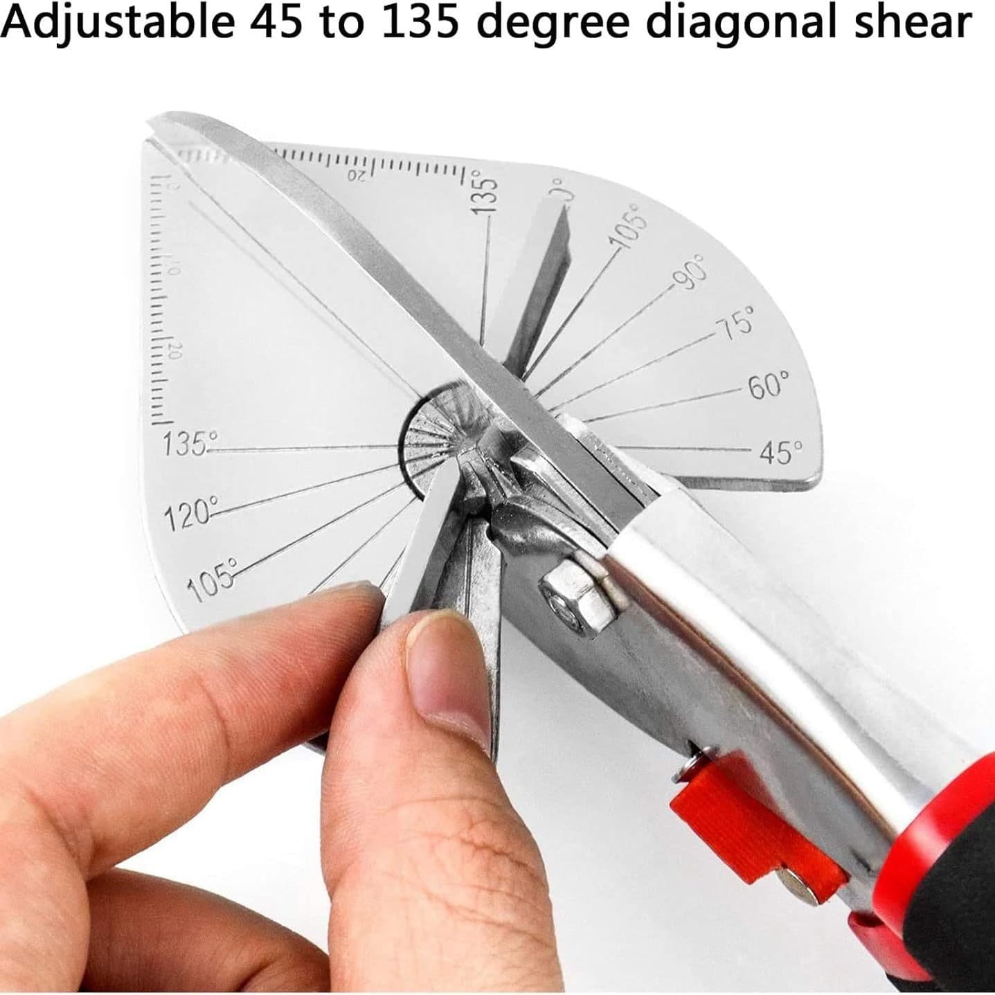 Cable Duct Cutter Angle Cutter 45 Degree 90 Degree U-Shaped Edge Trim Clamp Woodworking Pliers Right Angle Line Cutter Wholesale