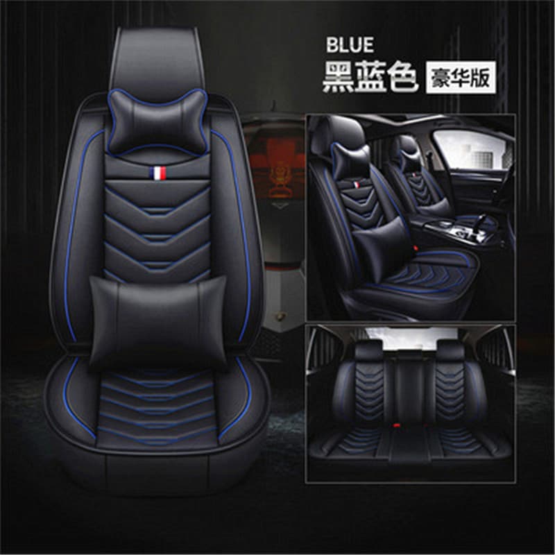 Applicable to new blue bird Qida Xuanyi Qijun Teana Qashqai seat cover four seasons universal fully surrounded leather car cushion