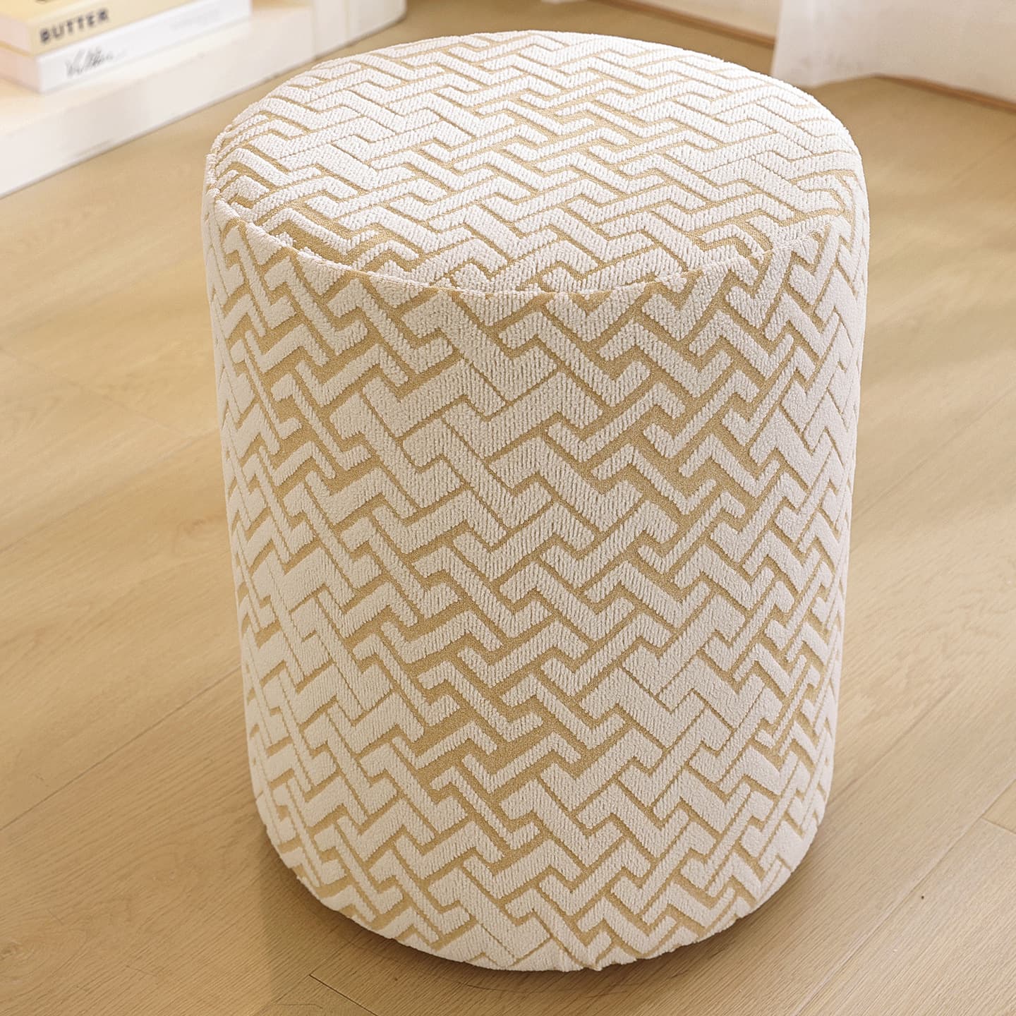 Round Stool Cover for All Seasons, Universal Stool Cover, Square Stool Cover, Shoe Changing Stool Cover