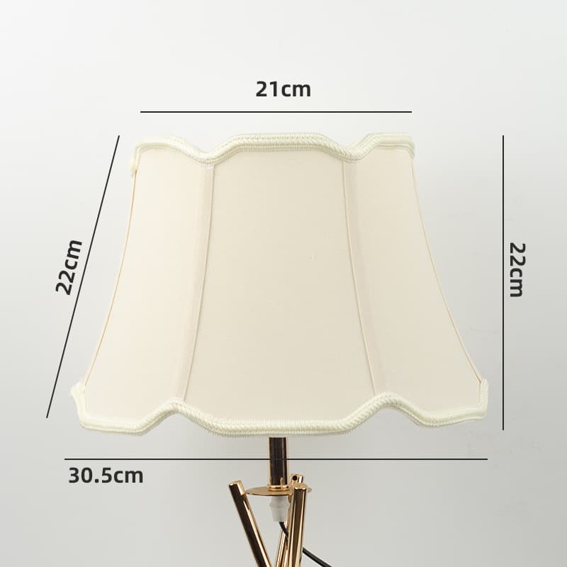 American classic style antique floral and bird embroidery high-end fabric table lamp shade bedroom hotel bedside floor lamp accessories
