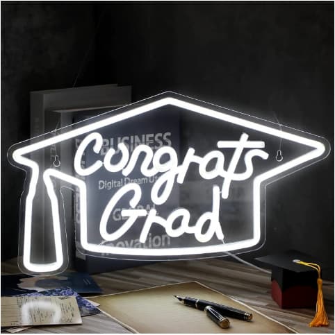 Amazon Hot Selling Acrylic LED Neon Light Character Number Letter Shape Atmosphere Lamp Glowing Advertising Background Board