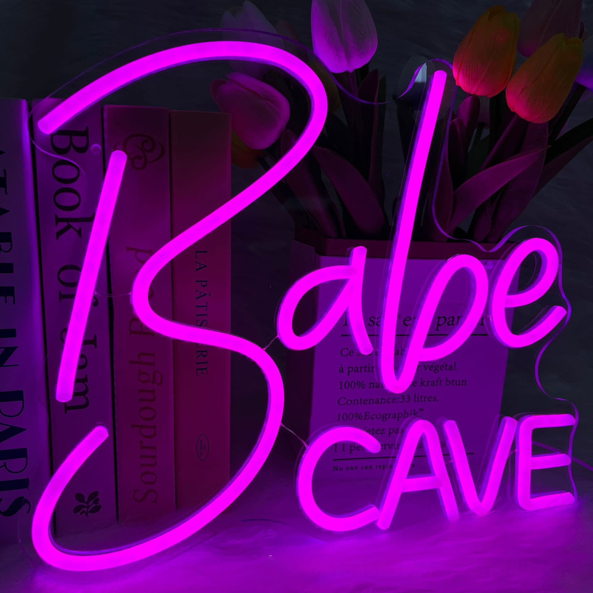 Amazon Hot Selling Cross-Border USB Neon LED Sign Light Decorative Glowing Letter Creative Lamp
