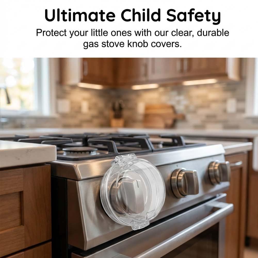 Gas Stove Switch Cover Knob Protector Anti-Fouling Guard