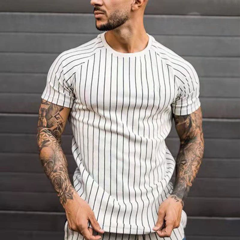 European and American Summer Men's Ace of Spades Poker Series 3D Digital Print T-Shirt Round Neck Casual Short Sleeve