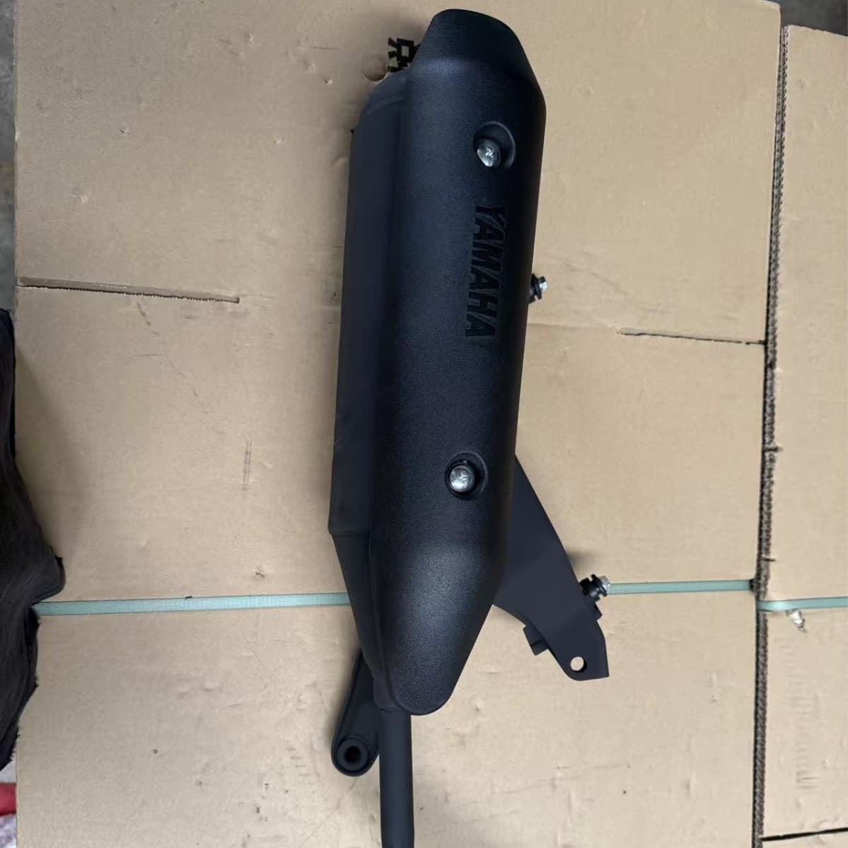 Motorcycle exhaust pipe, Yamaha Jog Fuxi Ghost Fire 100 muffler, JOG100 factory direct sales.