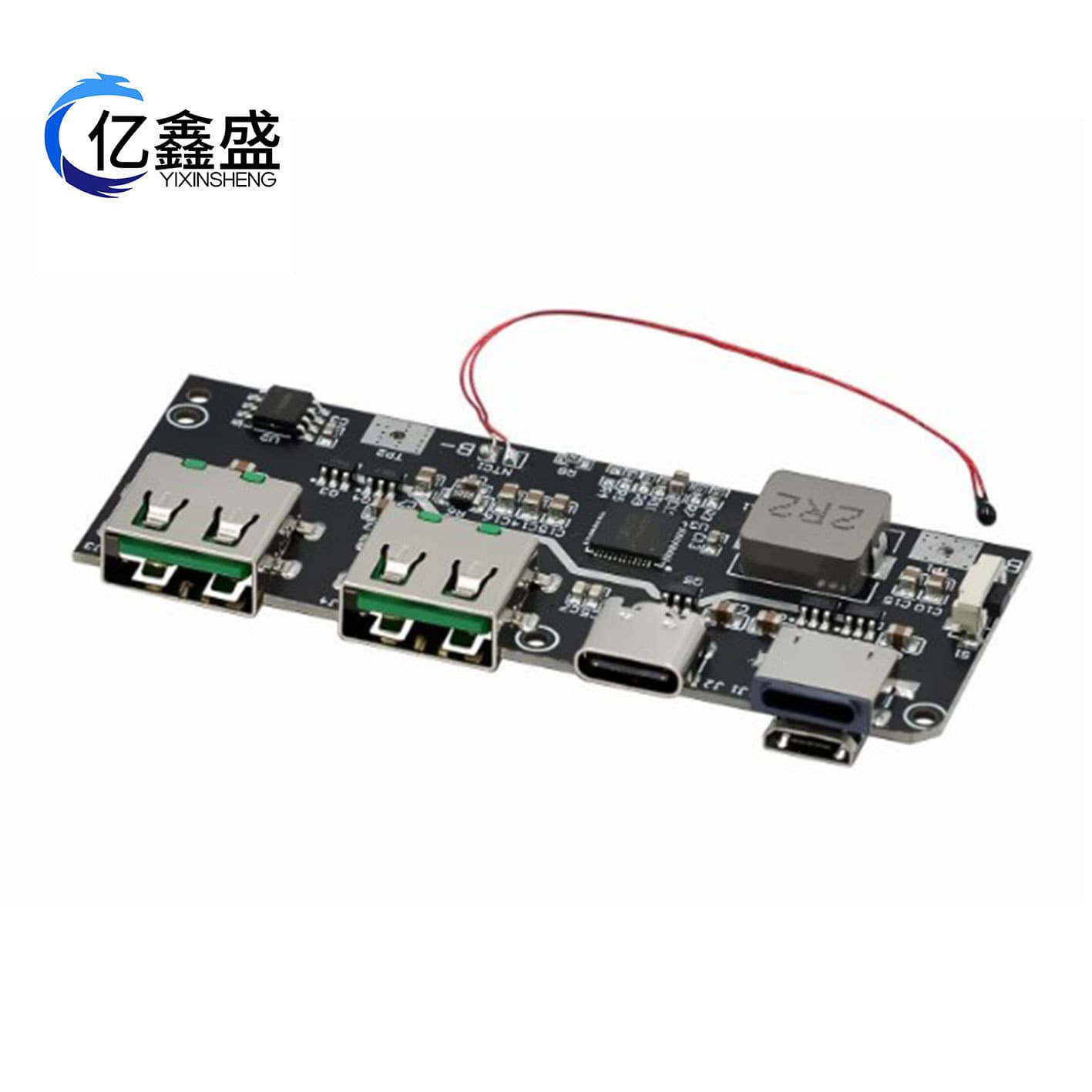 22.5W Power Bank 5-Port Bidirectional Fast Charging Mobile Power Module Circuit Board DIY Main Board Kit QC4+ PD3.0