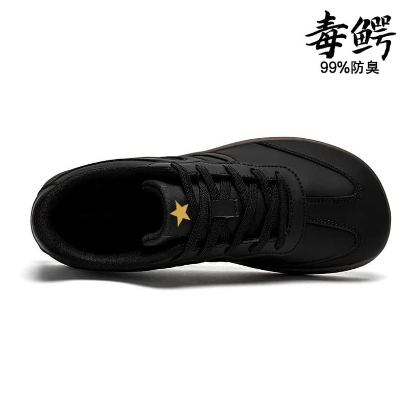 Jiang Yufei Wide-Toe Shoes Unisex German Training Shoes Spring 2026 New Model Non-Tightening Wide-Fit Men's Shoes for Work and Commuting