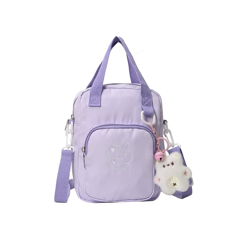 Shoulder Bag Japanese Style Dopamine Campus Class Water Bottle Bag Outdoor Sports Lightweight Large Capacity Crossbody Bag Wholesale