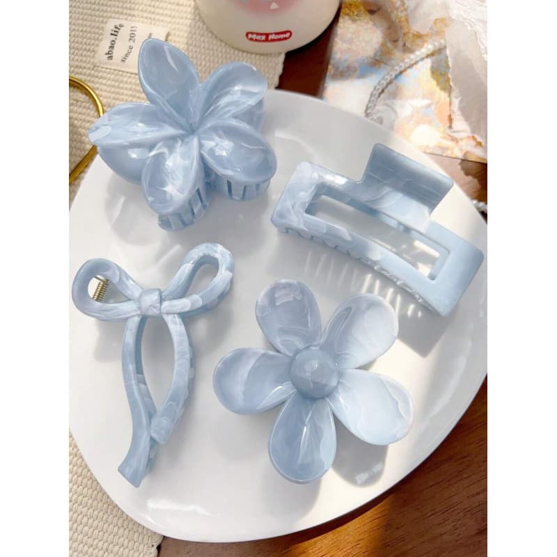 L 75005 Flower Shark Hair Claw Clip (Cross-border e-commerce)
