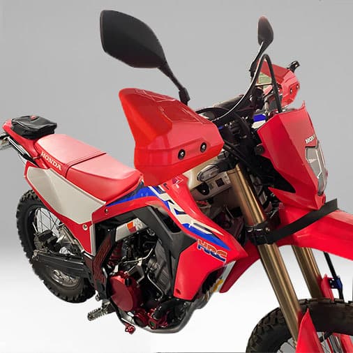 Motorcycle Electric Vehicle Modified Mirror Seat Enlarge Windshield Rain and Dust-proof Sand Iron Bracket Brake Guard