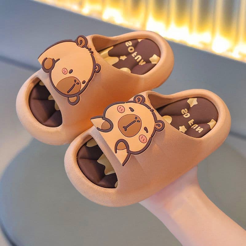Capybara Summer Children's Anti-Slip Sandals, Thick Indoor Bathroom Slippers, Soft Sole Kids' Sandals Wholesale