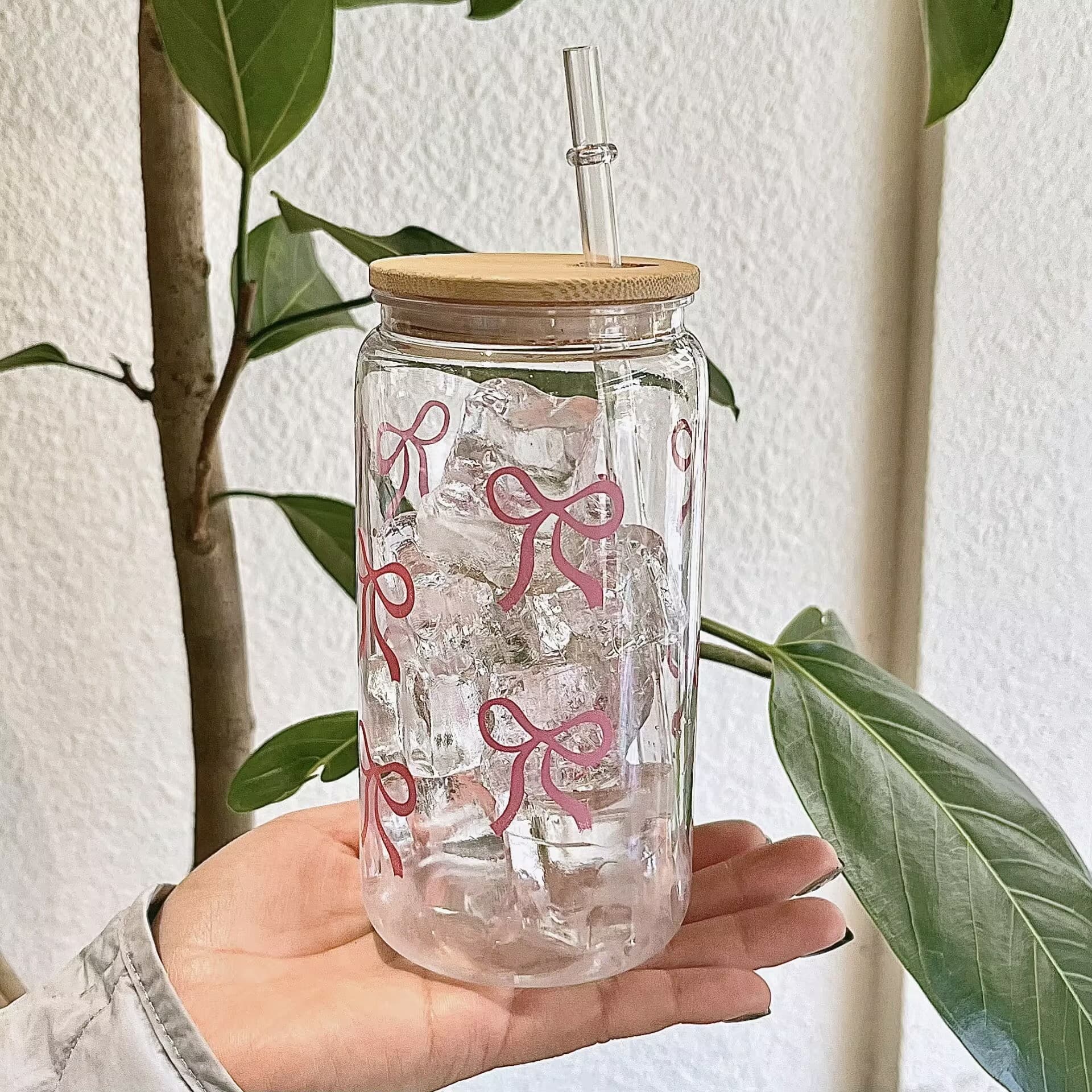 Amazon Cola Cup Bamboo Lid Straw Plastic Cup Plastic Water Bottle TEMU Cross-border 16oz Water Cup Cross-border Certified