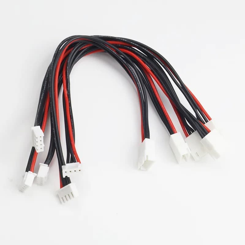 Wholesale model aircraft lithium batteries (1-8s), male and female dual-ended, 20cm balancing cable, drone accessories, fixed-wing accessories.