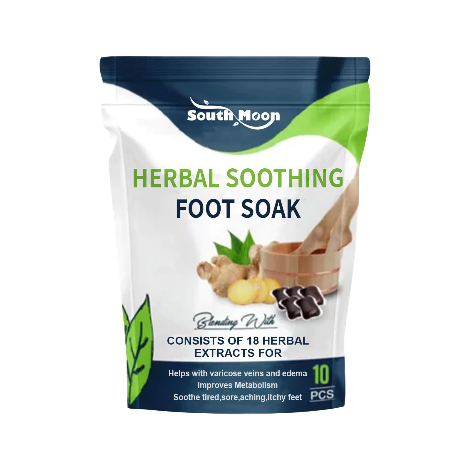 South Moon Herbal Foot Bath Bag Body Care Foot Care Beads Foot Bath Bag