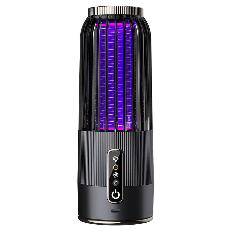 Cross-border USB rechargeable mosquito killer lamp, ultraviolet light mosquito attractant, electric shock mosquito killer lamp, three-in-one family indoor mosquito killing artifact
