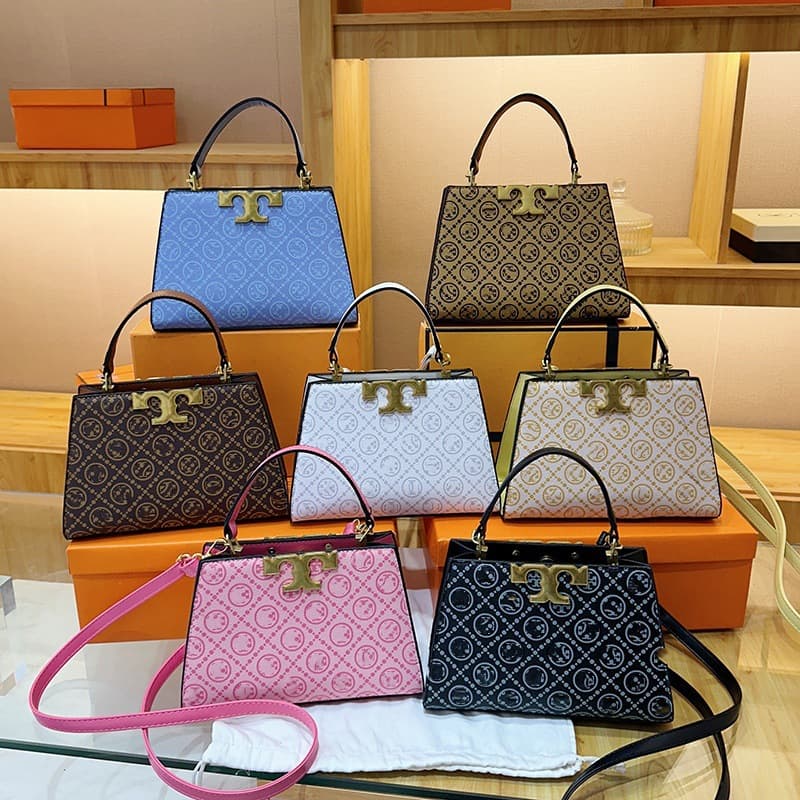 2025 New Retro Print Tote Bag, Large Capacity Commuter Crossbody Bag, Women's Fashionable and Versatile Handbag/Shoulder Bag