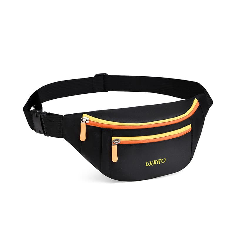 Cross-Border Wholesale Fashion Color-Blocking Waist Bag for Women, Versatile Color-Matching Women's Crossbody Bag, Chest Bag for Men, Large Capacity Phone Bag