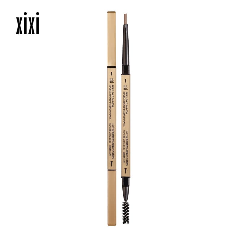 xixi Gold Chopstick Ultra-Fine Eyebrow Pencil Waterproof Sweat-proof Long-lasting Non-Fading Student Affordable Beginner Eyebrow