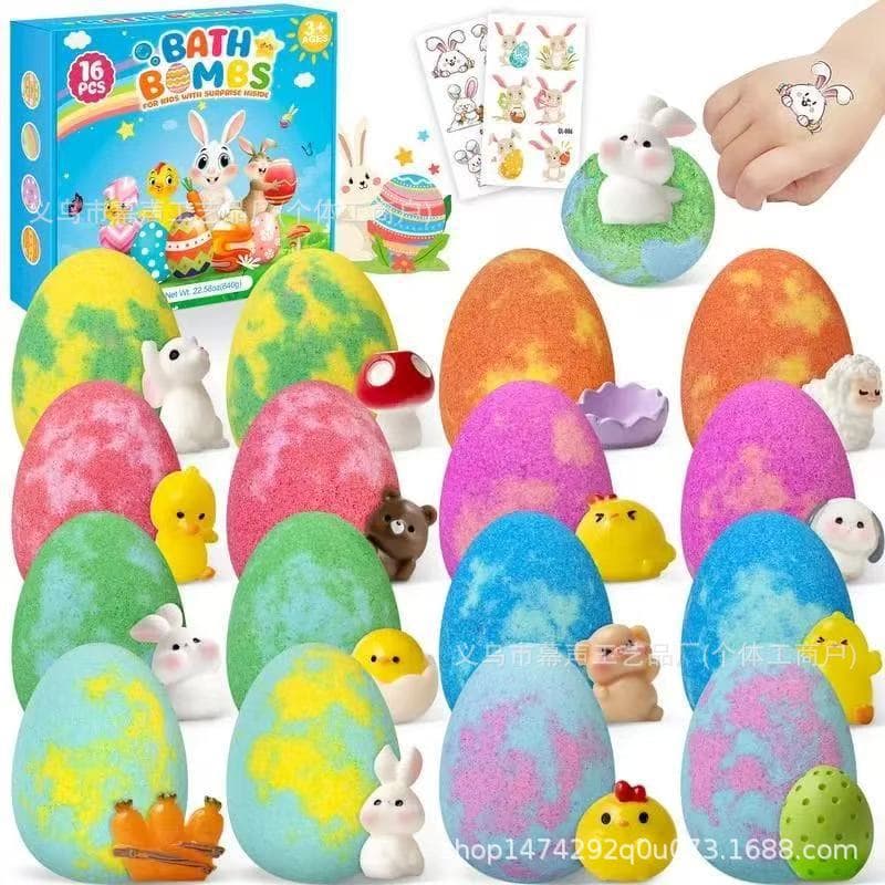 BunnyBurst Surprise Bath Bombs for Kids (Cross-border) with Small Toys