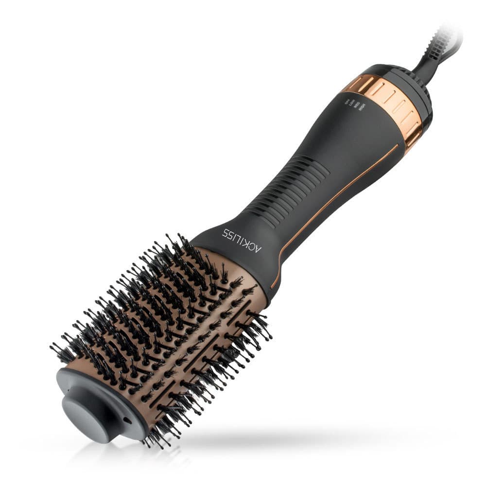 European Cross-Border Curling and Straightening Dual-Purpose Hair Styling Three-In-One Hot Air Comb Automatic Curling Wand Electric Hair Dryer