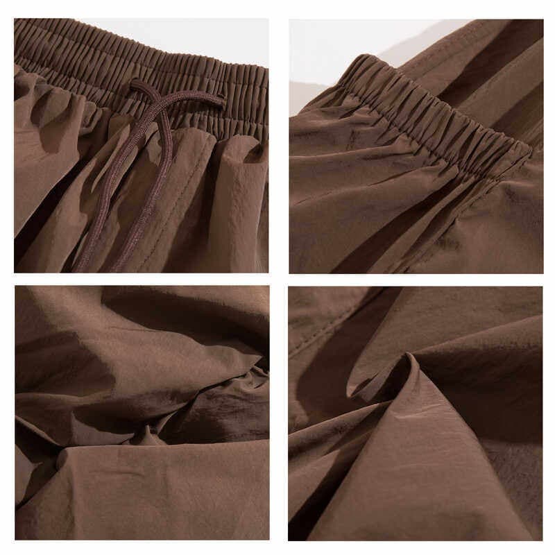 Japanese Paratrooper Cargo Pants for Men, Streetwear Casual Quick-Dry Straight-Leg Pants, Loose Pleated Wide-Leg Functional Sports Pants