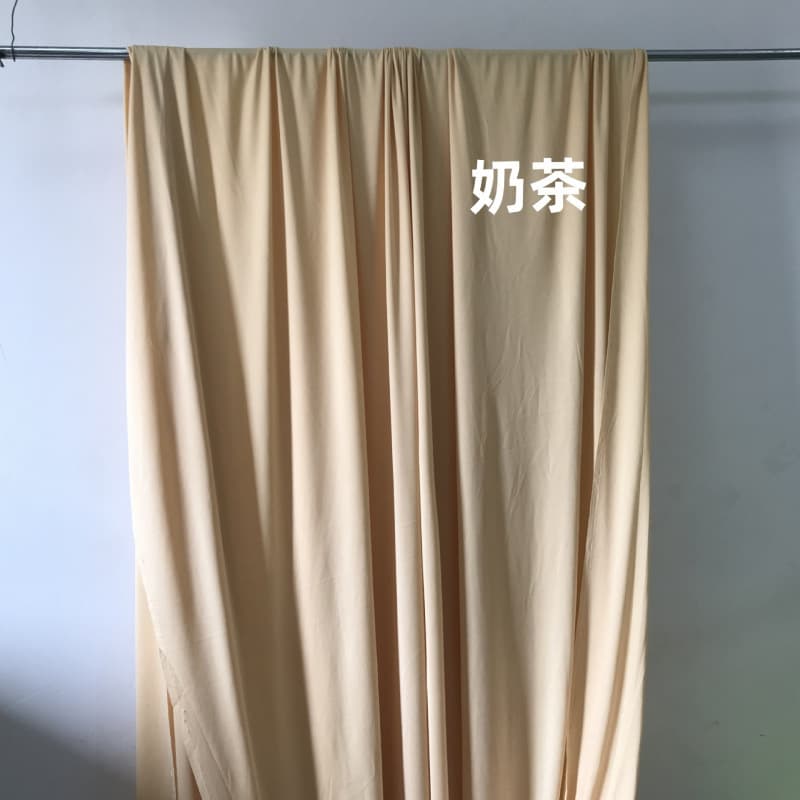☆Wedding Red Series Milk Silk Elastic Fabric Canopy Wedding Hall Hotel Stage Korean-Style Multi-Layer Ceiling Backdrop