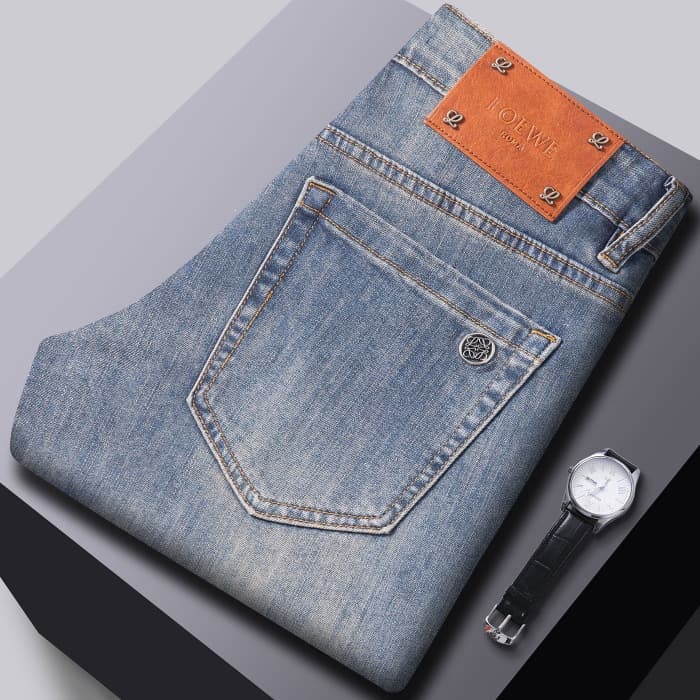 2026 Spring/Summer New Arrival - High-Quality Slim Fit Straight Leg Jeans for Men, Trendy Casual Style
