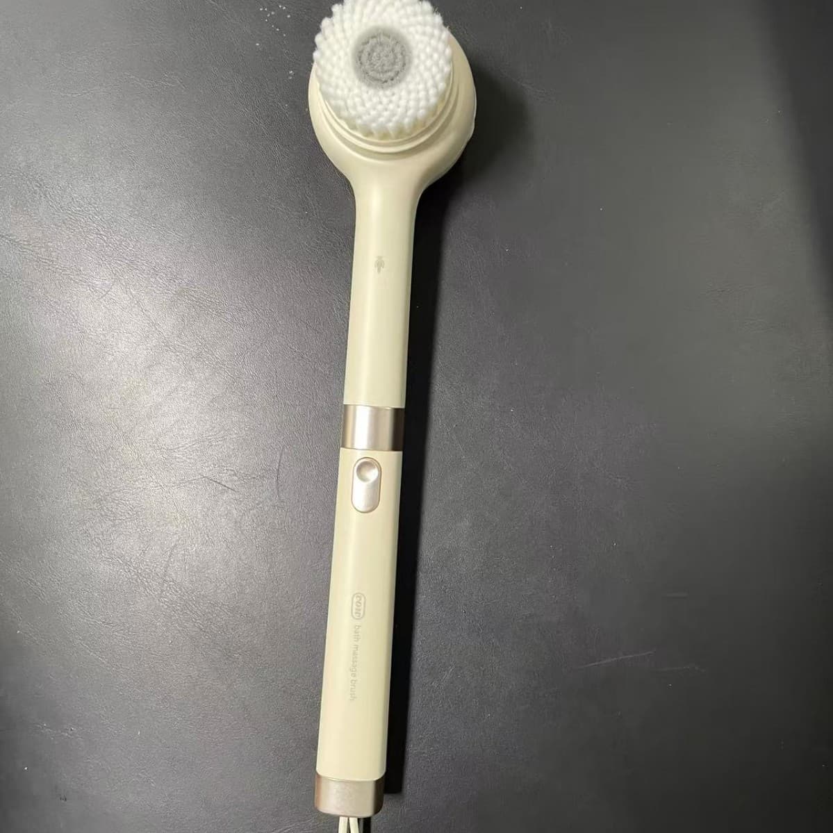 Electric Bath Brush, Multifunctional Automatic Back Scrubber, Detachable Silicone Face Brush