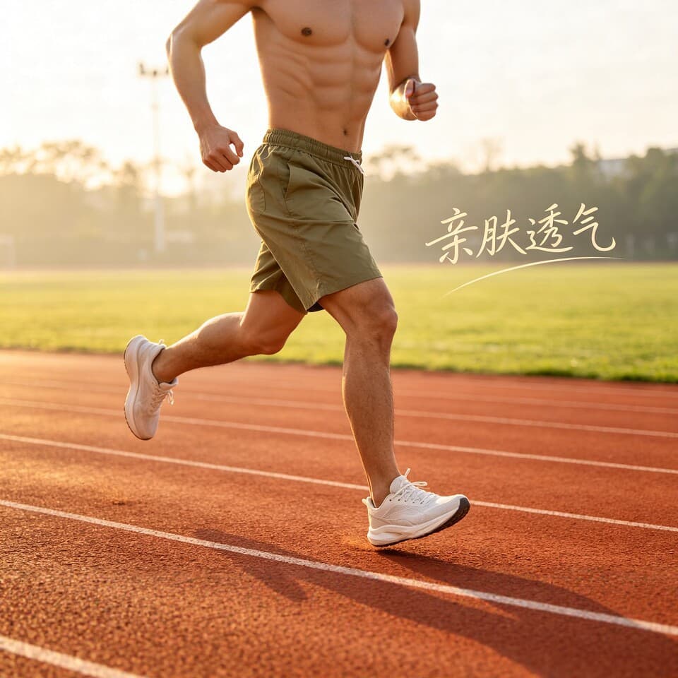 Factory direct prices so low you'll be tempted! Summer men's pure cotton five-point shorts, loose casual sports beach pants