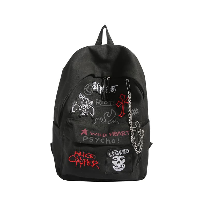 Trendy New Student Backpack Casual Fashion Bag Middle High School Versatile