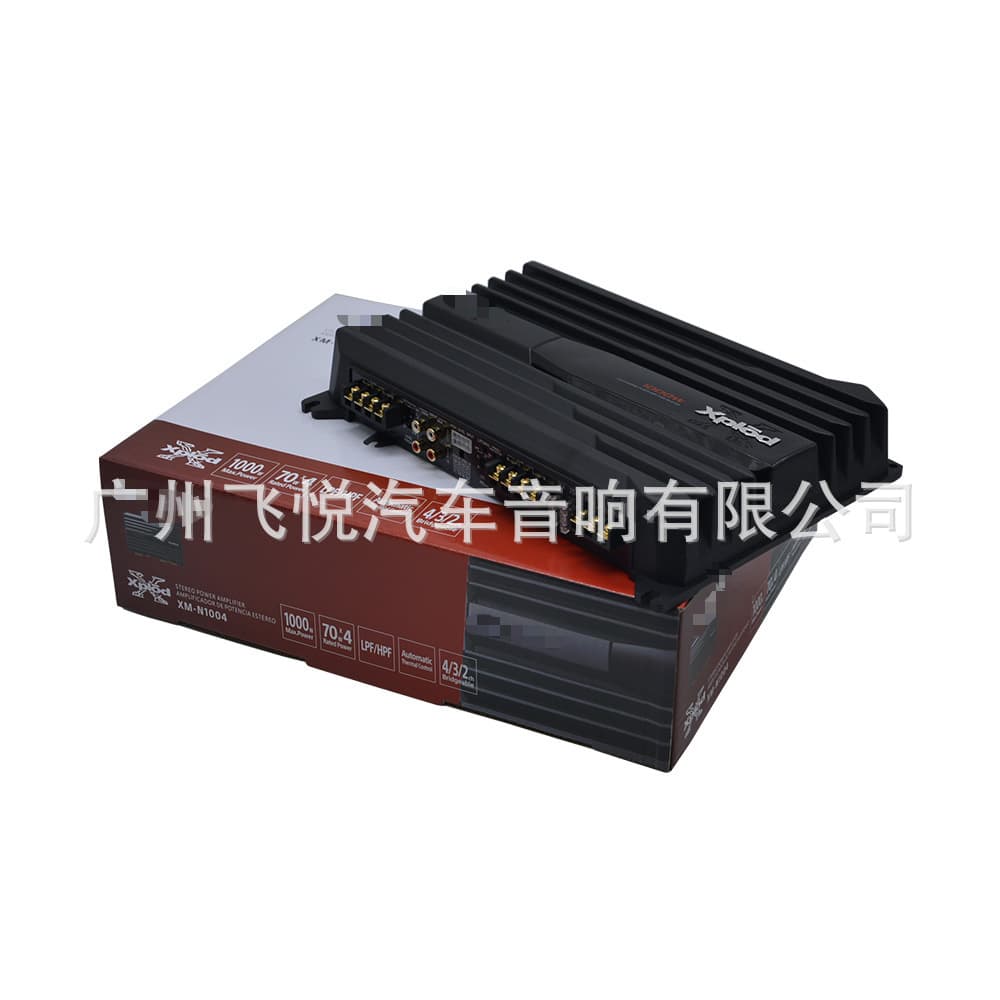 Hot-Selling Four-Channel Car Amplifier Four-Channel High-Power Modified Car Audio N1004 Subwoofer