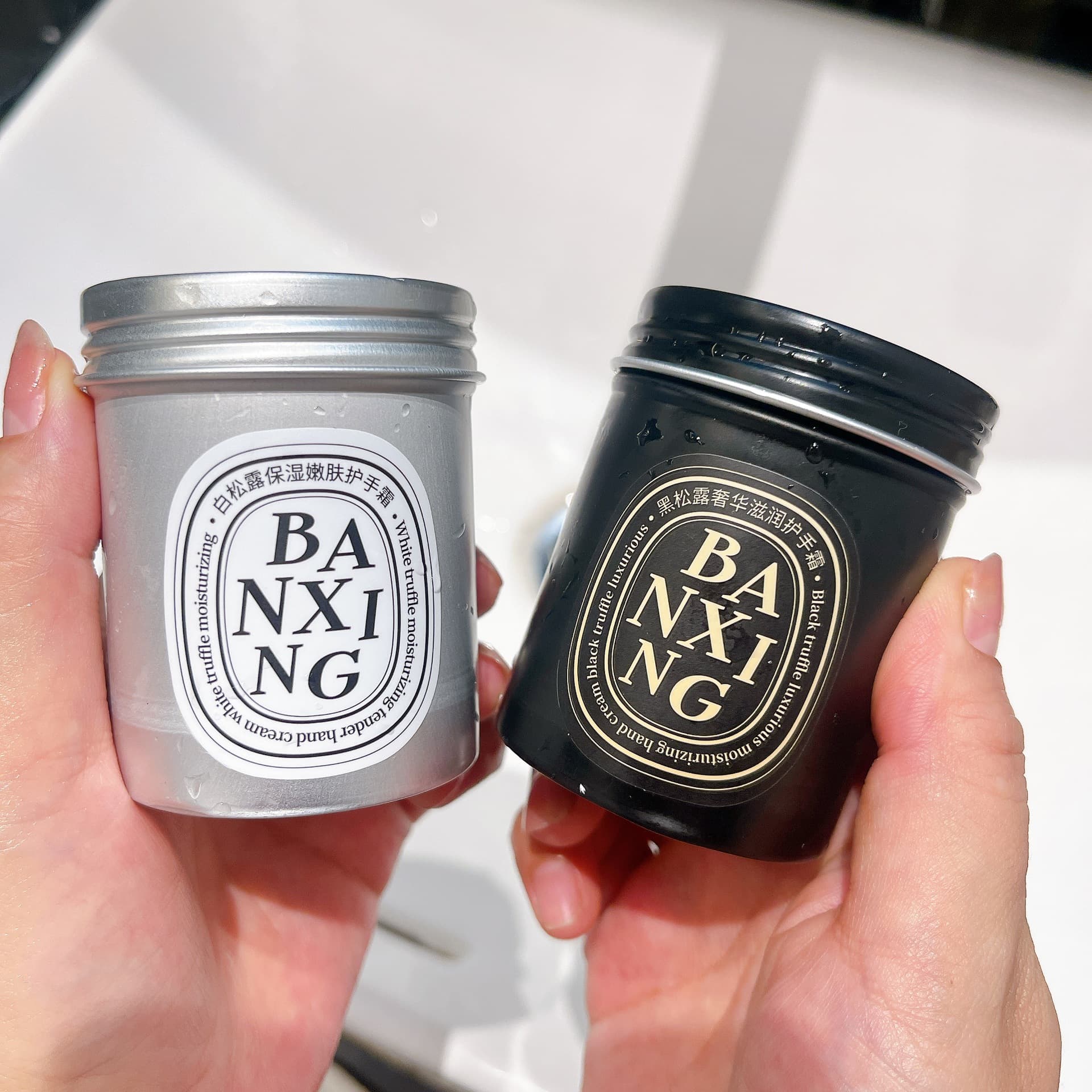 New Black and White Truffle Hand Cream - Luxurious, Moisturizing, Hydrating, Long-Lasting Fragrance, Authentic Women's Hand Cream