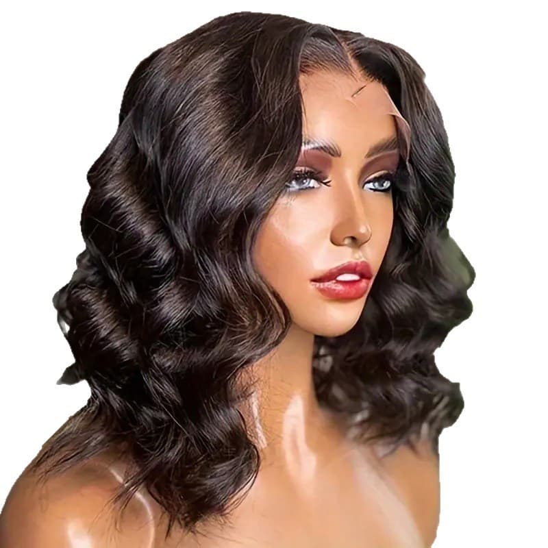 Cross-Border Fashion Women's Lace Front Long Wavy Hair Wig Full Head Cover, Popular in Europe and America Wigs