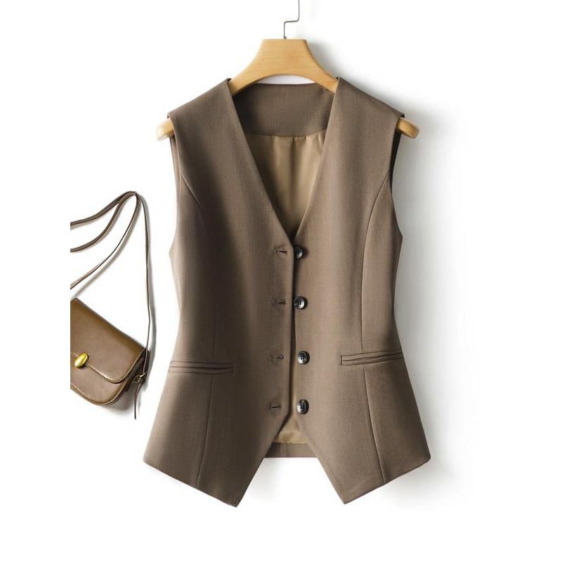 G 29108 Slim Short Suit Vest Slim-Fit Short Suit Vest Cross-Border Foreign Trade Agent