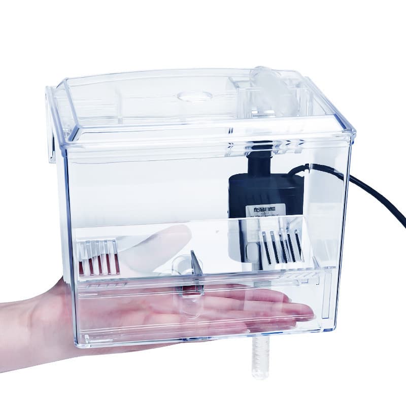 Aquarium External Isolation Box Breeding Box Incubation Box Rearing Box Pneumatic Electric Isolation for Guppy Breeding