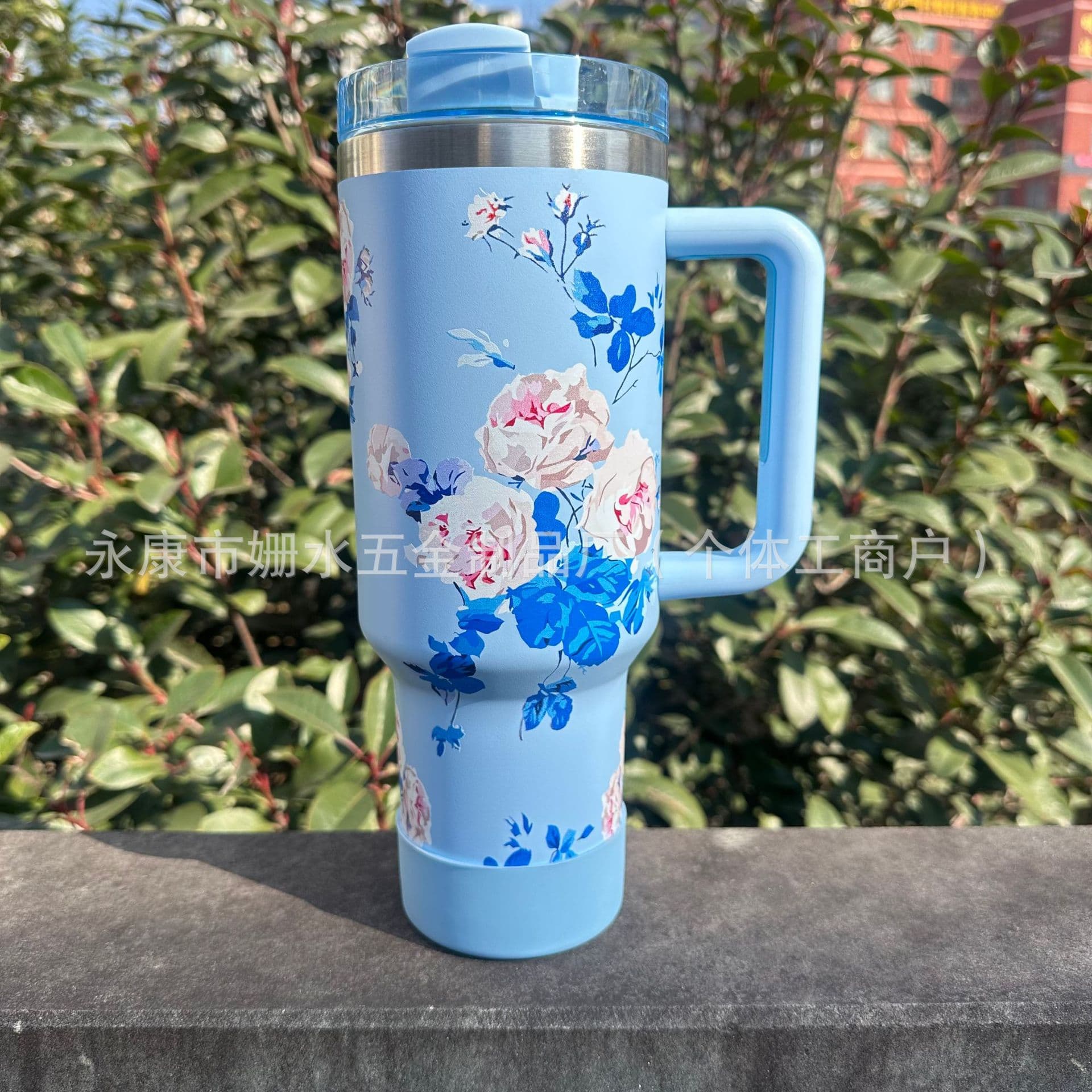 Cross-border 40oz Ice Tumbler with Rhinestone and Without Rhinestone