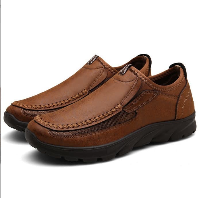 2025 Cross-Border 47 Large Size 48 Outdoor Men's Shoes Drop-on Men's Sports Shoes Slip-on Middle-Aged and Elderly Men's Shoes