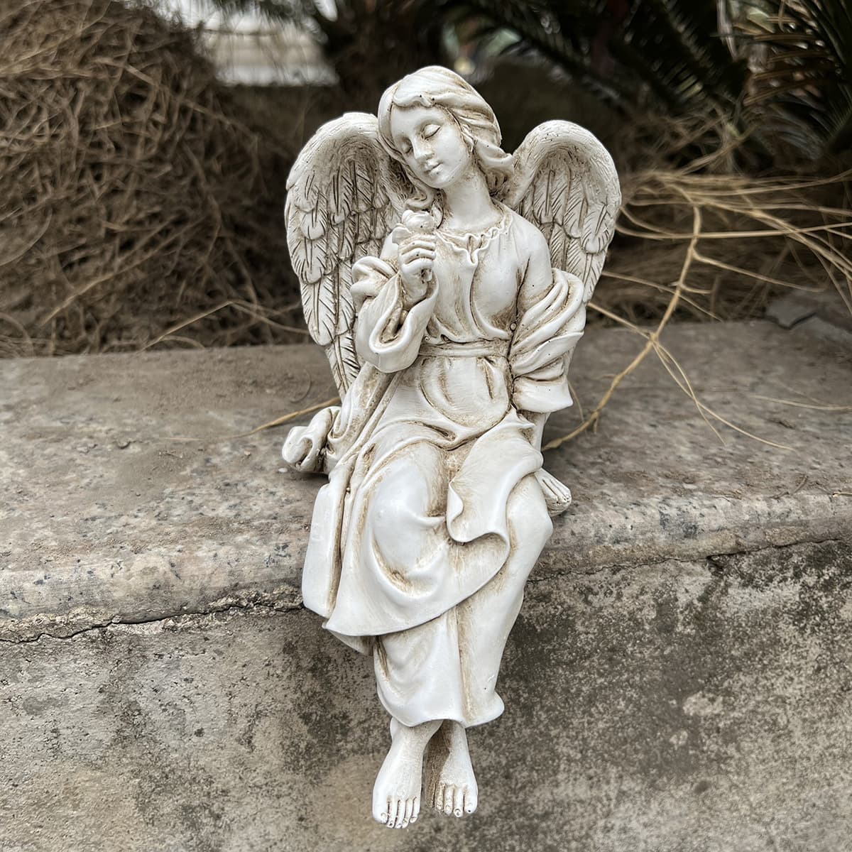 Resin Garden Decoration Angel Statue Garden Courtyard Sculpture
