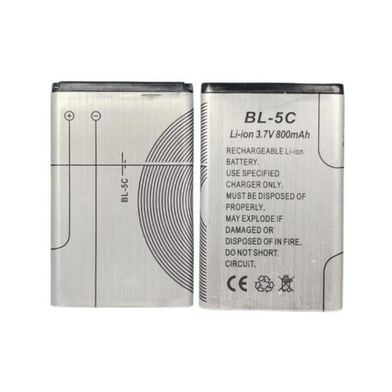 Aluminum Shell Lithium Battery Bl-5C 3.7V Built-In Battery Card-Insert Speaker Radio Fully Certified Export Battery